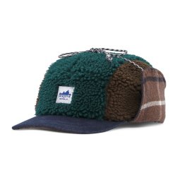 Patagonia Range Earflap Cap Cascade Green Winterkappe mit wärmendem Fleece