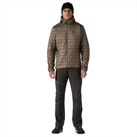Patagonia Nano Puff Hoodie Marlow Brown Gesamtansicht
