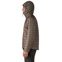 Patagonia Nano Puff Hoodie Marlow Brown seitlich betrachtet