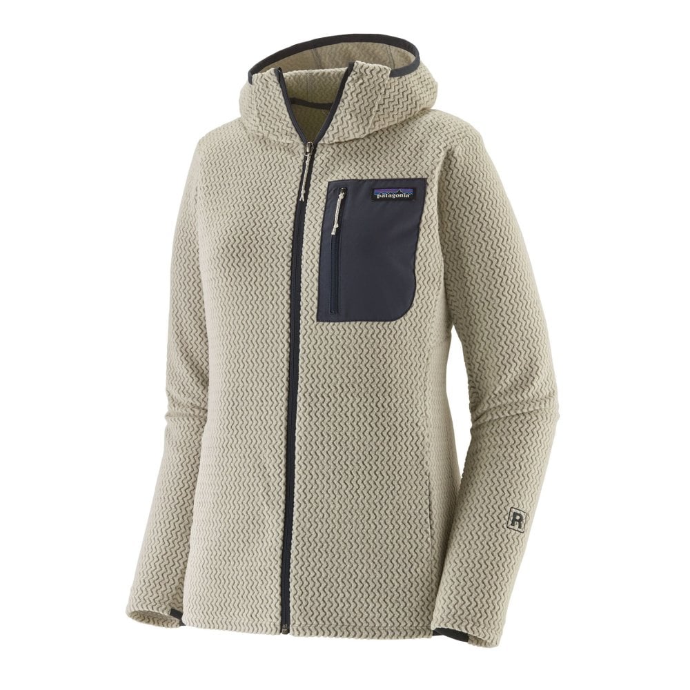 Patagonia R1 Air Full-Zip Hoody Damen Wool White 40261