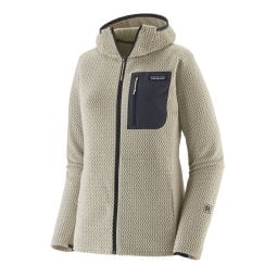 Patagonia R1 Air Full-Zip Hoody Damen Wool White 40261