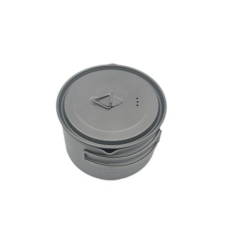 Toaks Titanium 800ml D117 Pot  mit kompaktem Packmaß