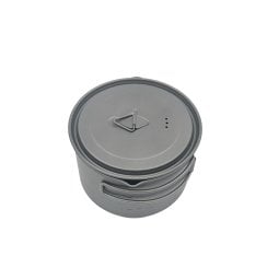 Toaks Titanium 800ml D117 Pot  mit kompaktem Packmaß