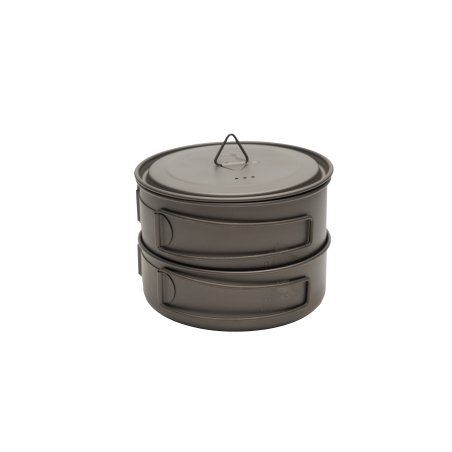 Toaks Titanium Compact Cookset ineinander genestet
