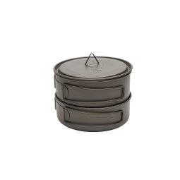 Toaks Titanium Compact Cookset ineinander genestet