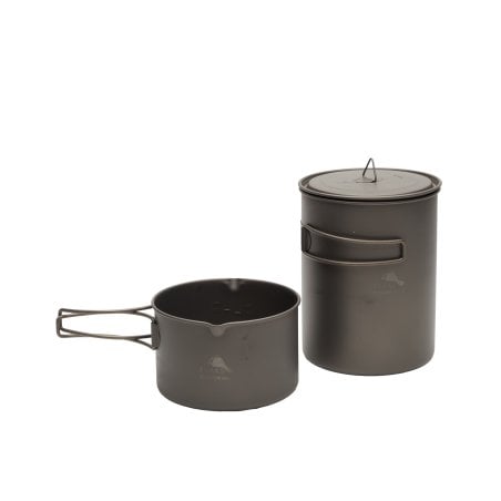 Toaks Titanium Freedom Cookset mit kleinem und großem Topf