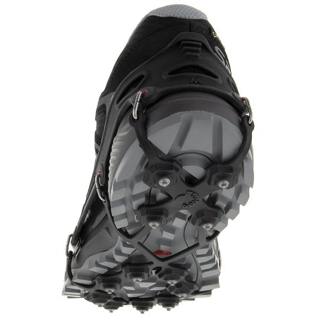 Kahtoola EXOspikes mit robusten Spikes Ansicht Fersenbereich