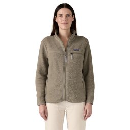 Patagonia Retro Pile Fleecejacke Damen River Rock Green Frontansicht