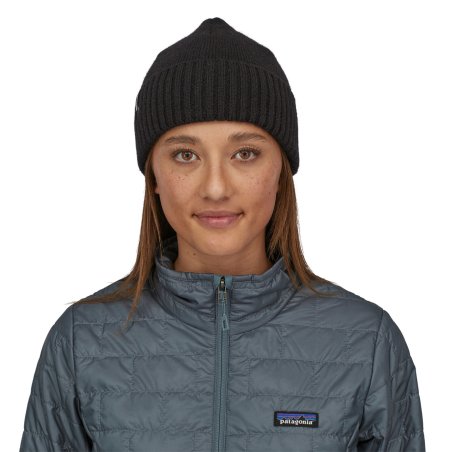Patagonia Brodeo Beanie Black Vorderseite