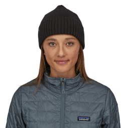 Patagonia Brodeo Beanie Black Vorderseite