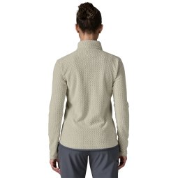 Patagonia R1 Air Jacket Damen Wool White Rückansicht