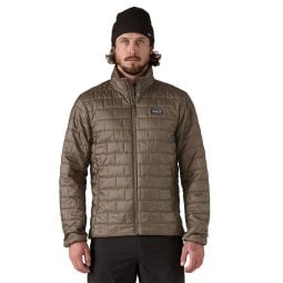 Patagonia Nano Puff Jacket Marlow Brown Frontansicht