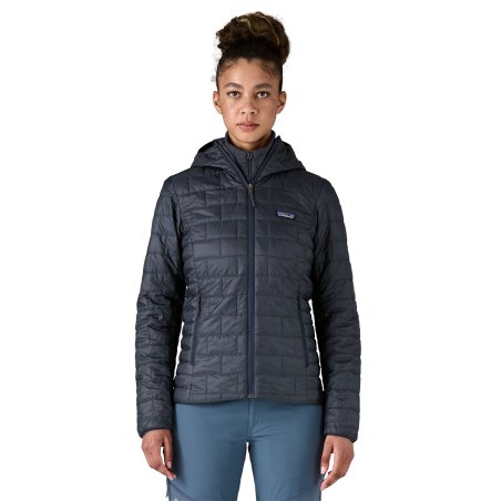 Patagonia Nano Puff Hoodie Damen Smolder Blue Isolierjacke mit Primaloft