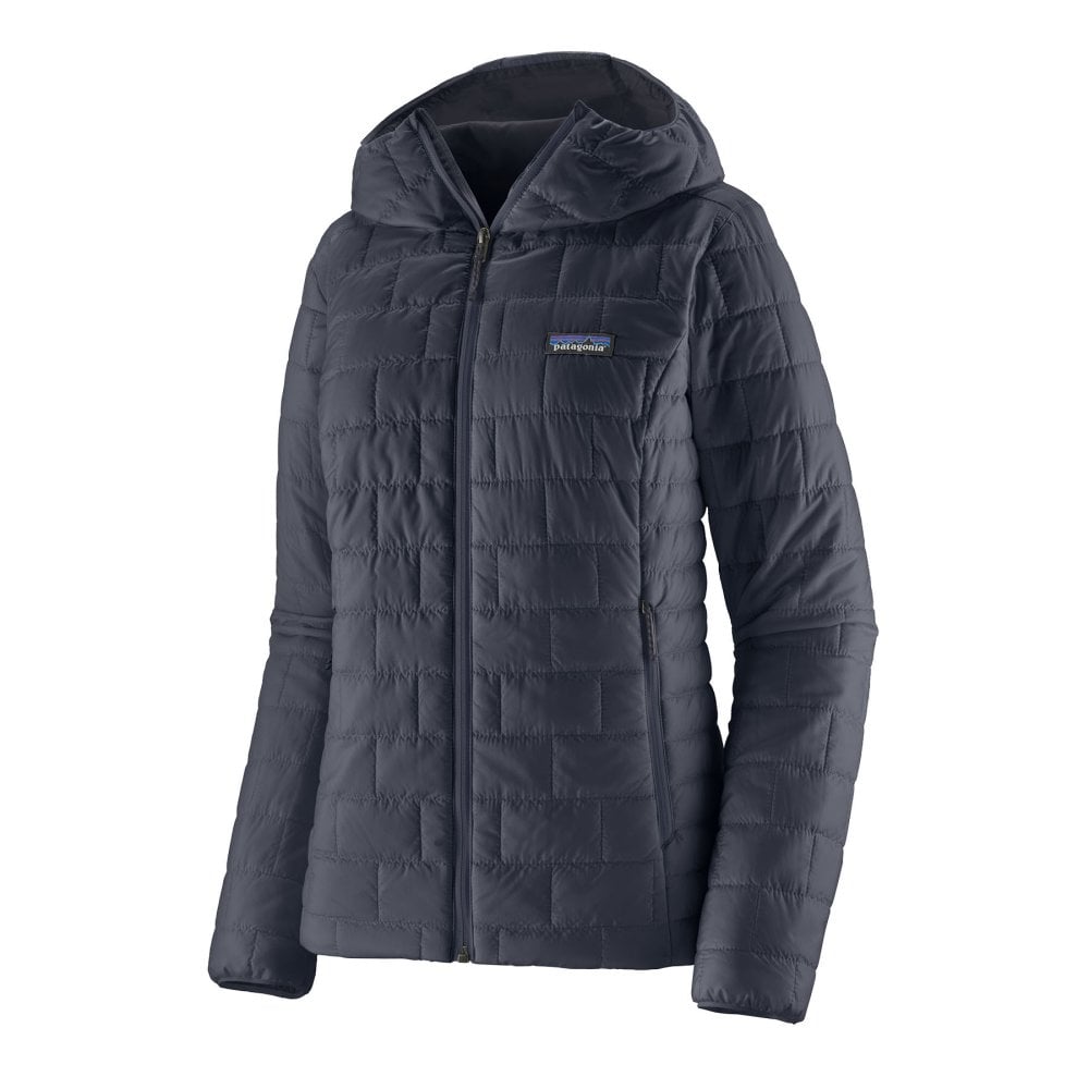 Patagonia Nano Puff Hoodie Damen Smolder Blue