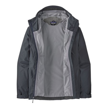 Patagonia Torrentshell 3L Rain Jacket Smolder Blue Regenjacke geöffnet