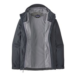 Patagonia Torrentshell 3L Rain Jacket Smolder Blue Regenjacke geöffnet