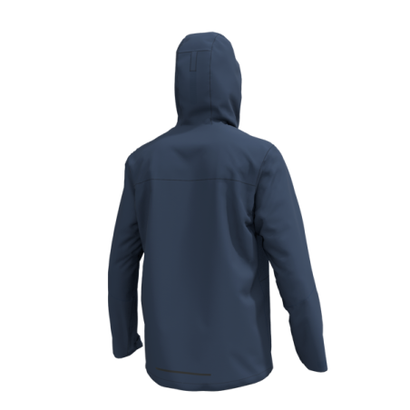 Rückseite der Halti Forter DX Warm Jacket Sargasso Sea Blue Herren Winterjacke