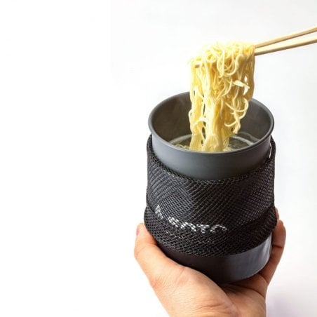 Soto Thermostack Cook Set Combo mit Isolierhülle, um direkt aus dem Topf essen zu können