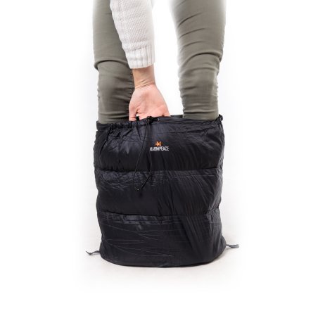 Warmpeace Down Foot Warmer Daunen Fußwärmer mit Kordelzug