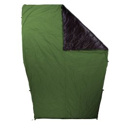 Enlightened Equipment Revelation Apex Quilt -1C komplett zur Decke ausgebreitet