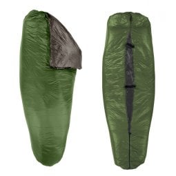 Enlightened Equipment Revelation Apex Quilt -1C Vorder- und Rückseite nebeneinander abgebildet
