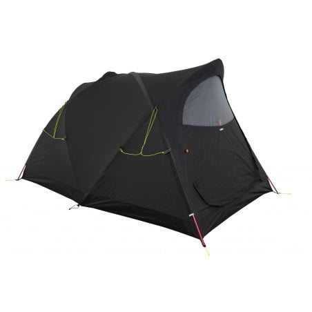 Crux X2 Stealth Einwandzelt ultraleichtes 2 Personen Zelt in schwarz
