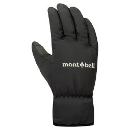 Montbell Light Winter Trekking Gloves Rückseite mit Logo