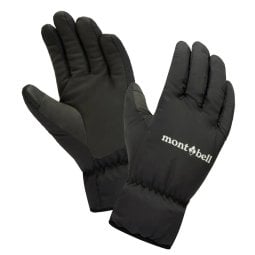 Montbell Light Winter Trekking Gloves black gefütterte Handschuhe