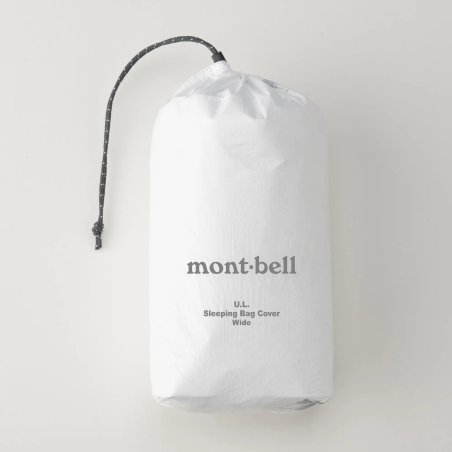 Montbell U.L. Sleeping Bag Cover Wide mit Packbeutel