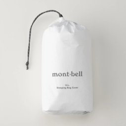 Montbell U.L. Sleeping Bag Cover Tyvek verpackt im mitgelieferten Packbeutel