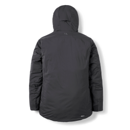 Rückseite Rab Xenair Alpine Isolationsjacke in der Farbe Black