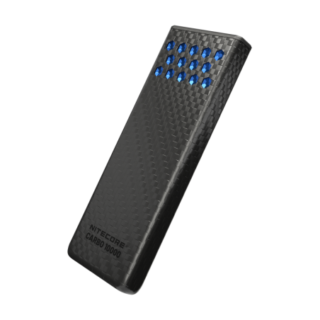 Nitecore CARBO10000 Gen2 Powerbank in der Farbe Ice Blue