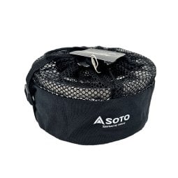Soto Cozy 1100 isolierte Topf Hülle mit Soto Titanium Pot 1100 darin
