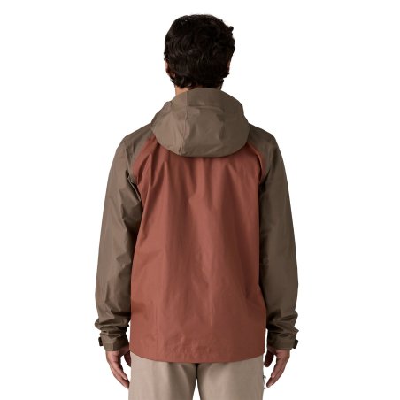 Patagonia Torrentshell 3L Rain Jacket Marlow Brown Rückseite