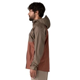 Patagonia Torrentshell 3L Rain Jacket Herren Regenjacke in Marlow Brown in der Seitenansicht