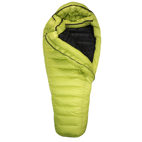 Western Mountaineering Puma StormShield Schlafsack mit Wärmekragen und leichtem Oversize Schnitt