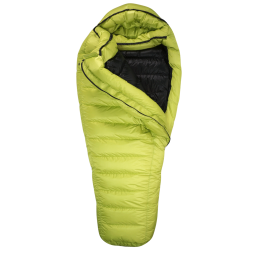 Western Mountaineering Puma StormShield Schlafsack mit Wärmekragen und leichtem Oversize Schnitt
