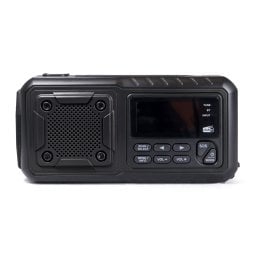 Origin Outdoors Kurbelradio Multi DAB+ Rückseite mit Display
