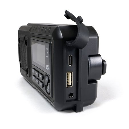 USB Anschlüsse am Origin Outdoors Kurbelradio Multi DAB+