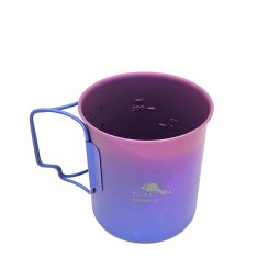 Toaks Light Titanium 450ml Cup Anodisiert in der Farbe Rainbow