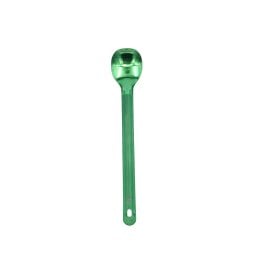 Toaks Titanium Long Handle Spoon anodisiert Titan Löffel mit langem Griff in grün