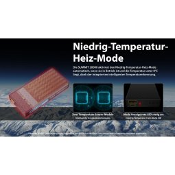 Nitecore Powerbank SUMMIT20000 mit Heizmodus, um bei Kälte optimal genutzt werden zu können