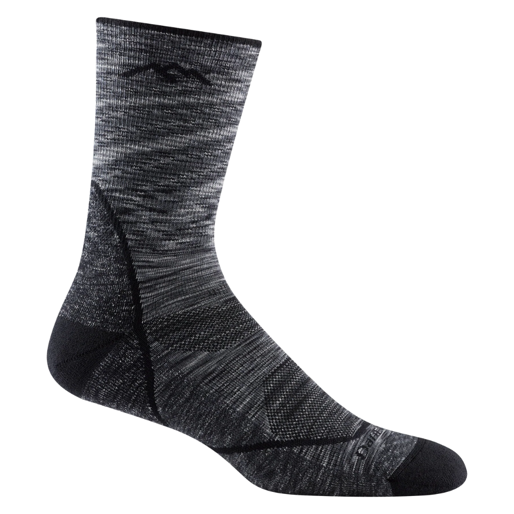 Darn Tough Light Hiker Micro Crew Herren Wandersocken Space Grey