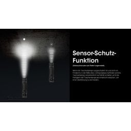 Nitecore EDC29 LUMINBLADE Taschenlampe mit Schutzfunktion gegen Überhitzen