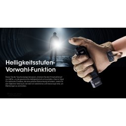 Nitecore EDC29 LUMINBLADE Taschenlampe mit integrierter Vorwahl Funktion