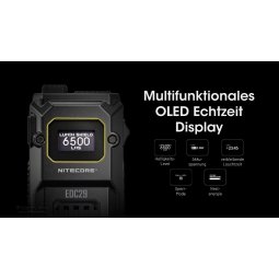 Nitecore EDC29 LUMINBLADE Taschenlampe mit LED Display