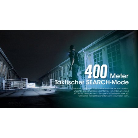 Nitecore EDC29 LUMINBLADE Taschenlampe mit 400 Meter Reichweite