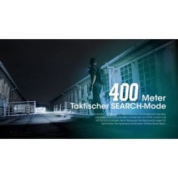 Nitecore EDC29 LUMINBLADE Taschenlampe mit 400 Meter Reichweite