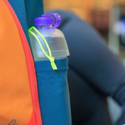 Cnoc Vesica 28mm Faltflasche mit schmalem Durchmesser für Rucksack Seitentaschen