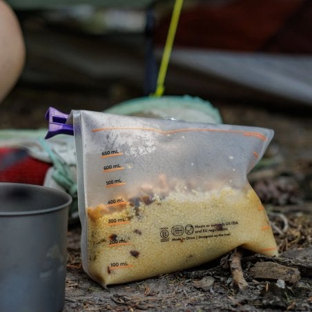 Cnoc Buc Food Bag 650ml mit Essen darin